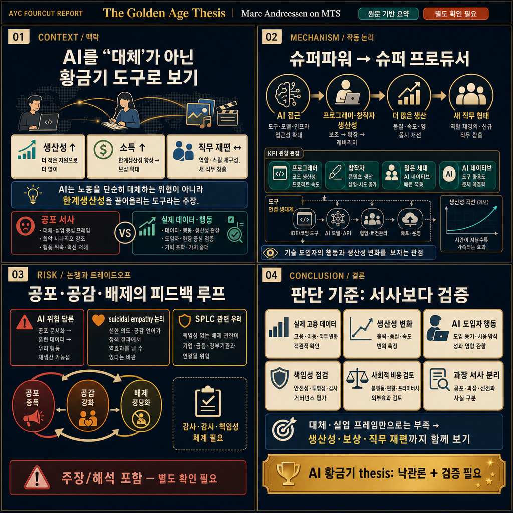 The Golden Age Thesis 내용을 설명하는 본문 이미지