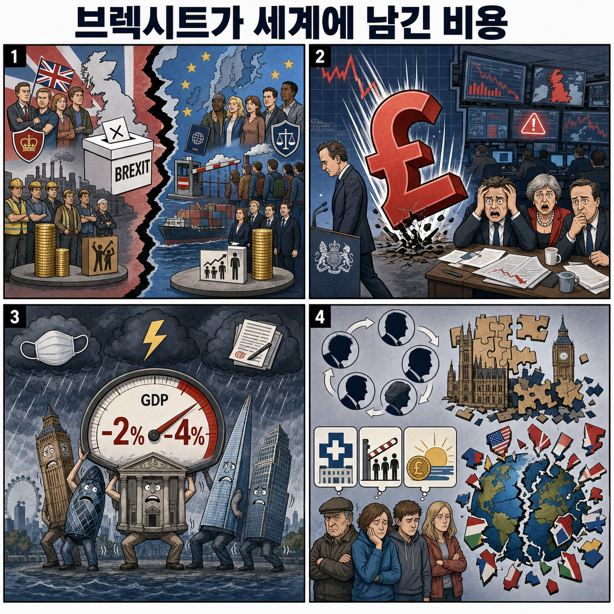 This Is What Brexit Cost the World 내용을 설명하는 본문 이미지