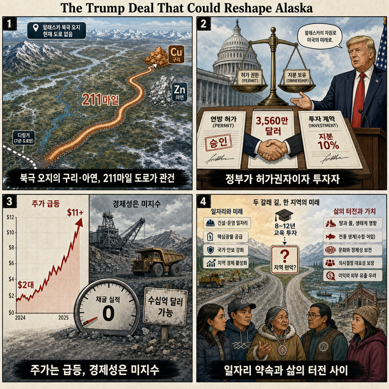 The Trump Deal That Could Reshape Alaska 내용을 설명하는 본문 이미지