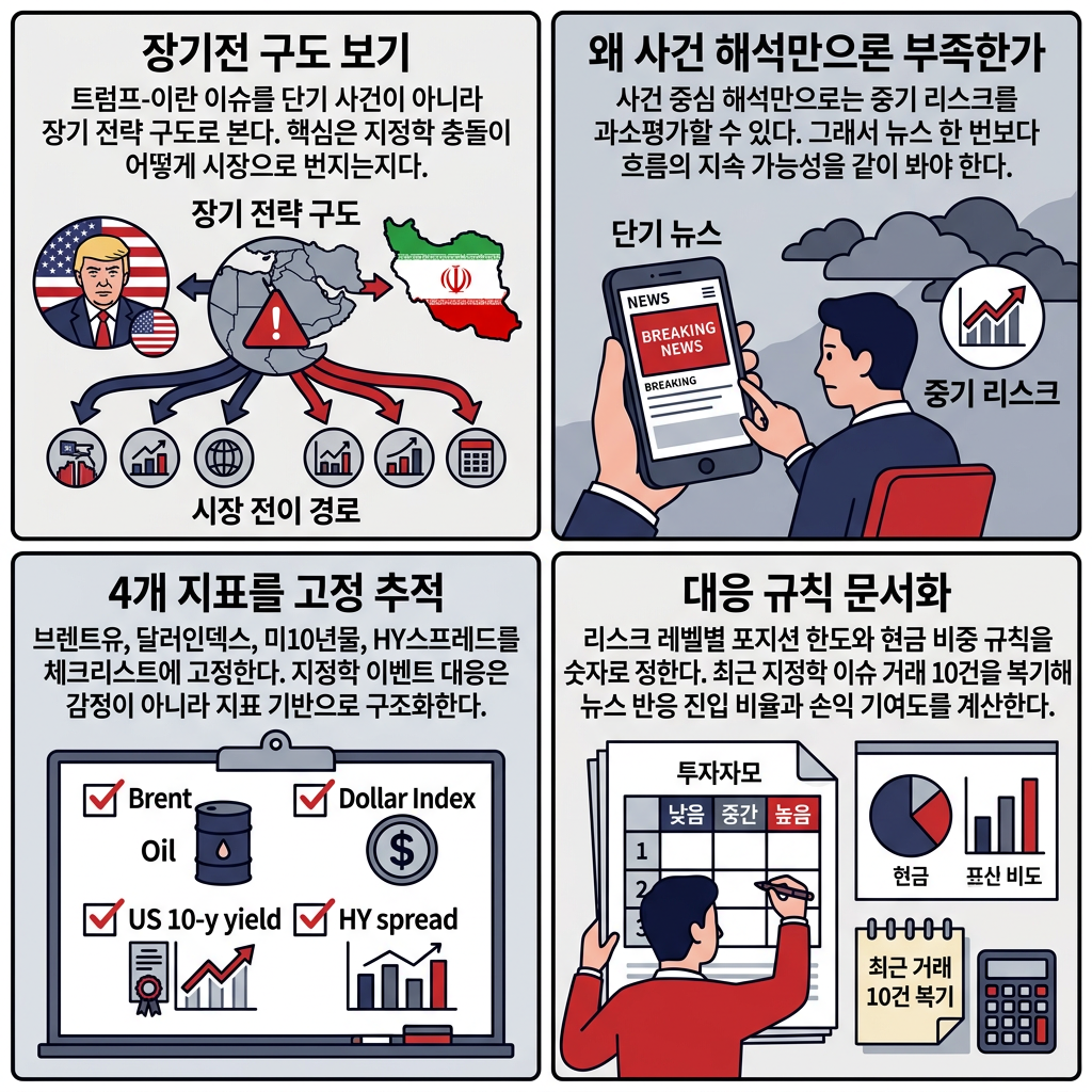 이란 전쟁이 장기전이 될 수밖에 없는 이유 내용을 설명하는 본문 이미지