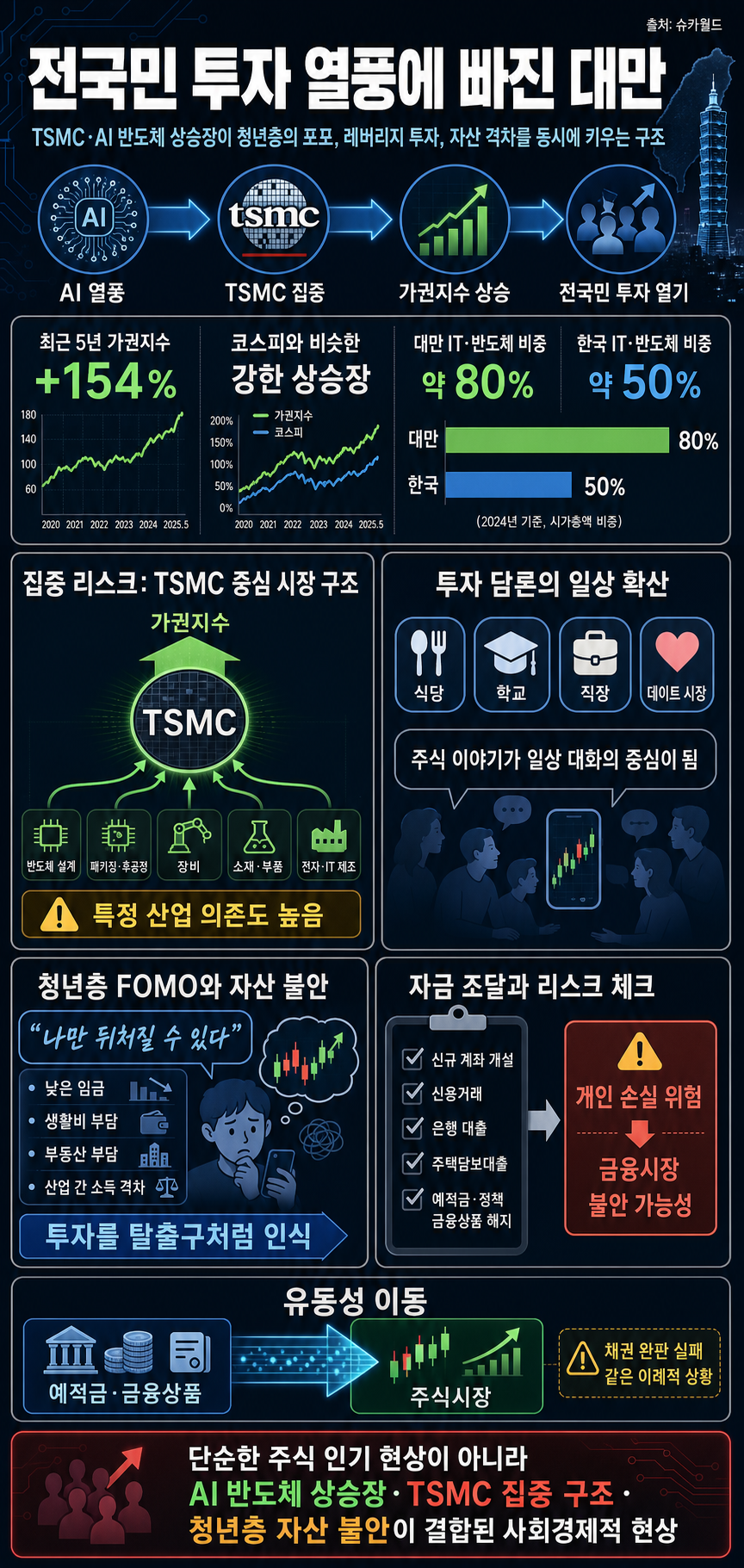 전국민 투자 열풍에 빠진 대만 내용을 설명하는 본문 이미지