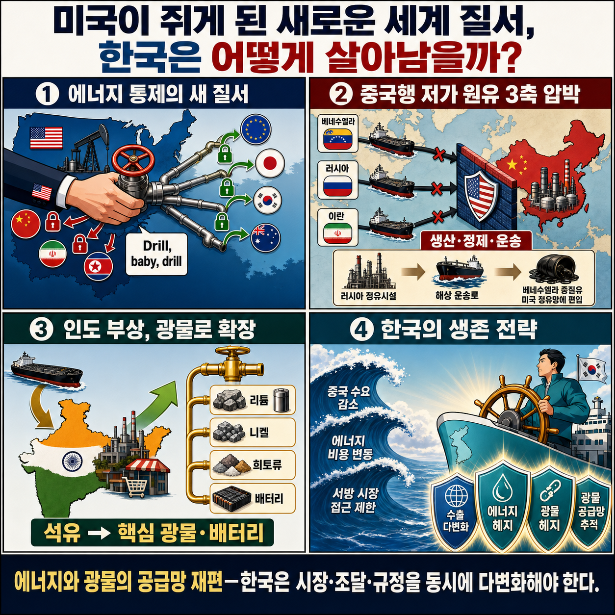 미국이 쥐게 된 새로운 세계 질서, 한국은 어떻게 살아남을까? 내용을 설명하는 본문 이미지