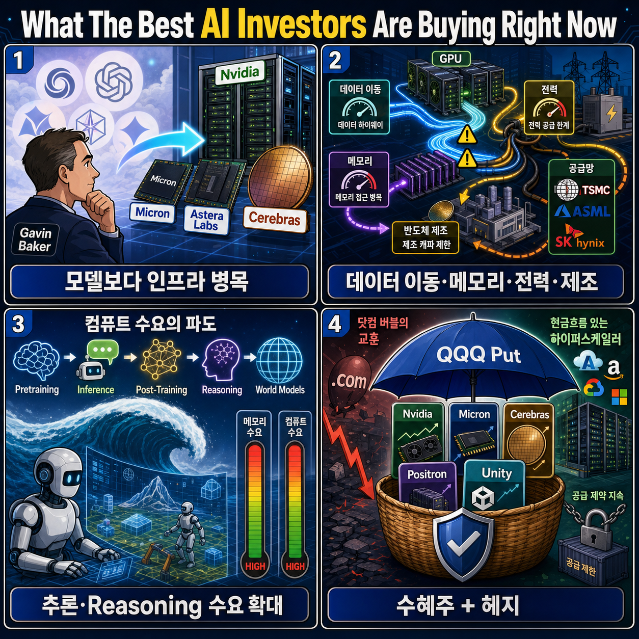 What The Best AI Investors Are Buying Right Now 내용을 설명하는 본문 이미지
