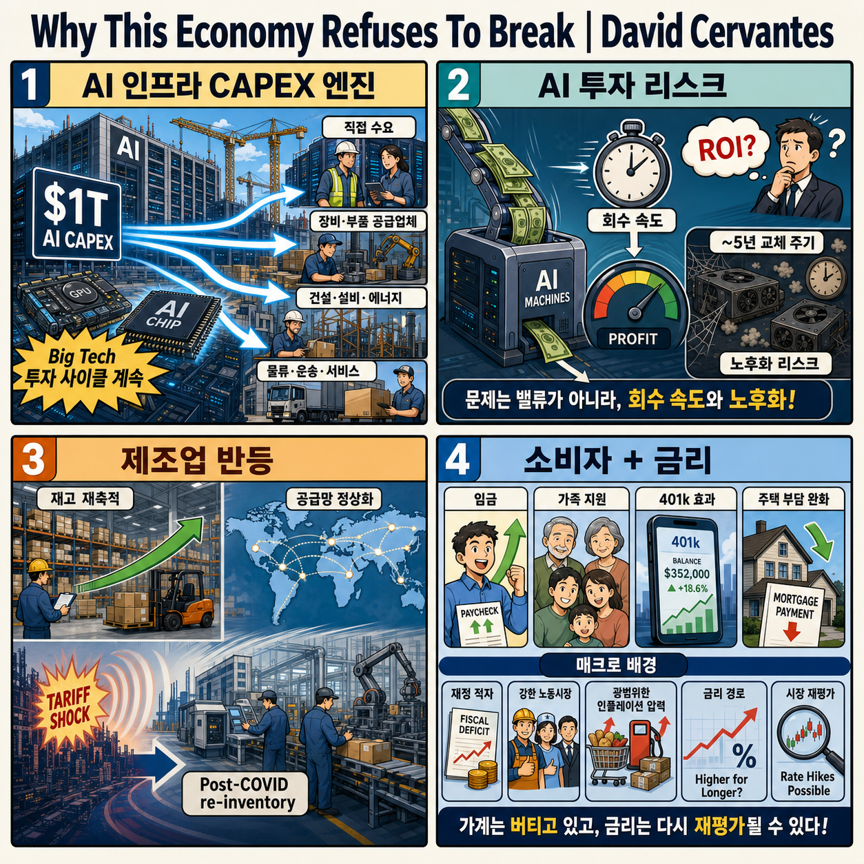 Why This Economy Refuses To Break 내용을 설명하는 본문 이미지